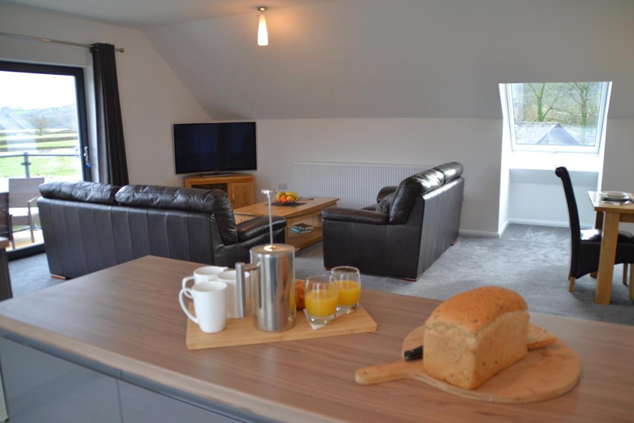 Gerycastell Luxury Holiday Apartment With Stunning Views & Ev Station Point カーマーゼン エクステリア 写真